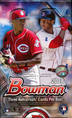 2018 Bowman MLB Baseball JUMBO Hobby Box